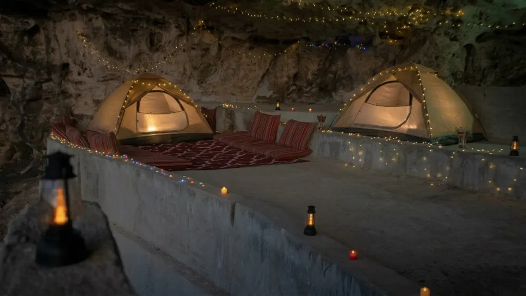 Mountain Cave Overnight